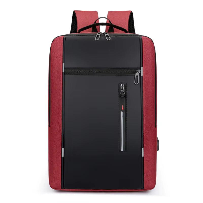 2023 New Men'S Waterproof Backpack USB School Backpack 15.6 Inch Laptop Backpack Unisex Book Bag Bagpacks Men Stylish Back Pack