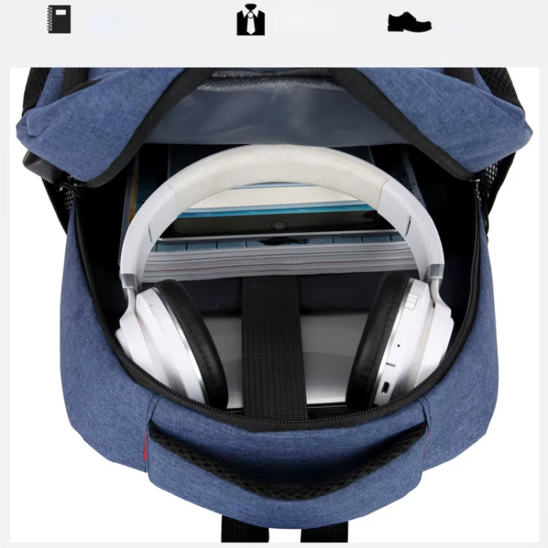 Waterproof Business Backpack Men'S USB School Backpacks 16 Inch Laptop Backpack Large Capacity Bagpacks for Men Back Pack Bags