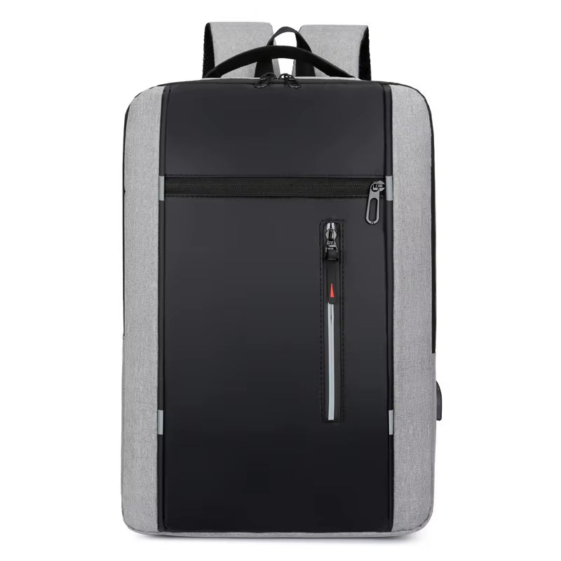 2023 New Men'S Waterproof Backpack USB School Backpack 15.6 Inch Laptop Backpack Unisex Book Bag Bagpacks Men Stylish Back Pack