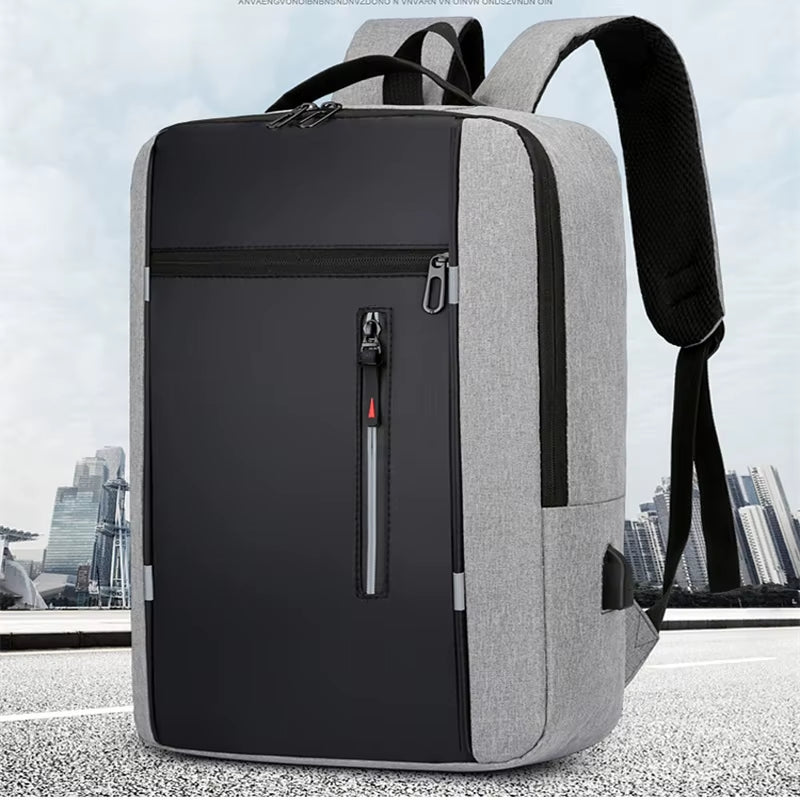2023 New Men'S Waterproof Backpack USB School Backpack 15.6 Inch Laptop Backpack Unisex Book Bag Bagpacks Men Stylish Back Pack